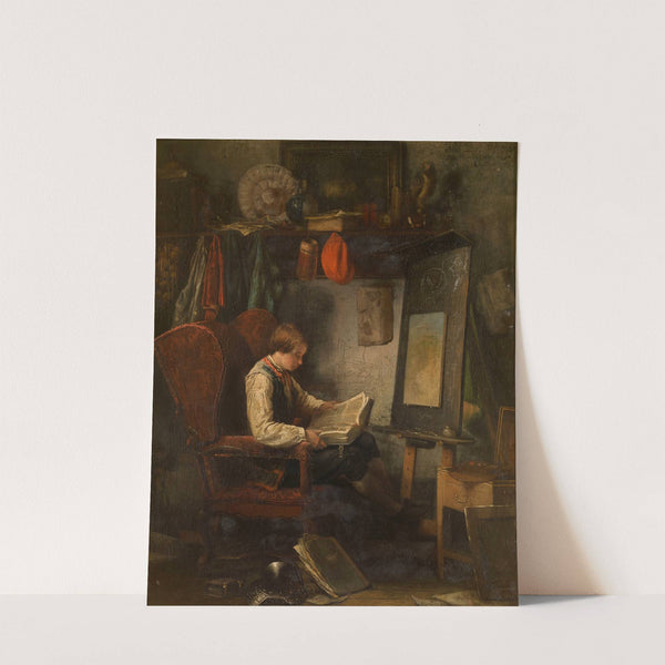 Young Artist in a Studio by Ferdinand De Braekeleer II