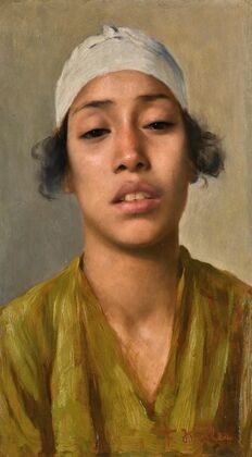 Young egyptian girl