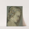 Young Girl Facing to the Right by Charles-André van Loo