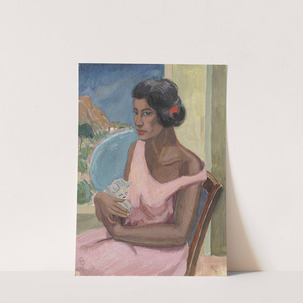 Young girl from Istria by Hermann Lismann
