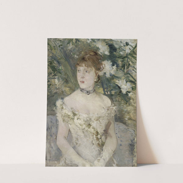 Young Girl in a Ball Gown (1879) by Berthe Morisot