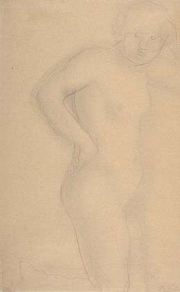 Young Girl Kneeling