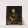 Young Girl Plucking a Duck  (circa 1645) by Barent Fabritius