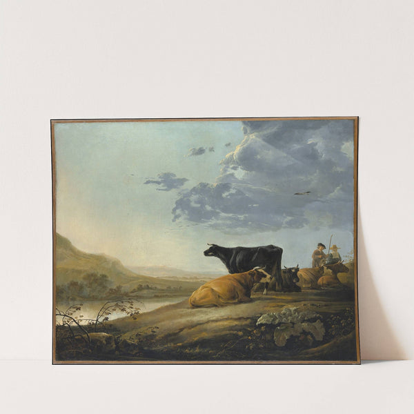 Young Herdsmen with Cows (ca. 1655–60) by Aelbert Cuyp