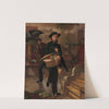 Young Husband; First Marketing (1854) by Lilly Martin Spencer