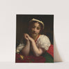 Young Italian Woman by Etienne Adolphe Piot