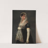 Young Lady Wearing a Mantilla and Basquina (c. 1800-1805) by Francisco de Goya