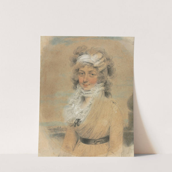 Young Lady with a White Bow on Her Head by John Downman