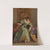 Young lady with lute by Alfonso Savini
