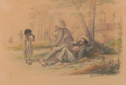 Young lady’s call on outpost, Alabama