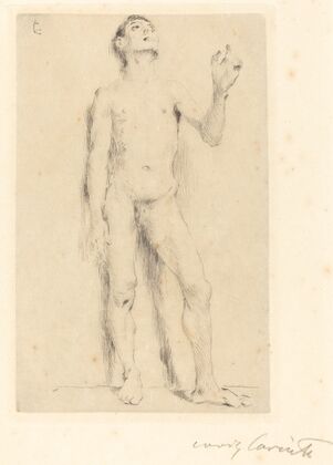 Young Male Nude (Jünglingsakt) (1905)