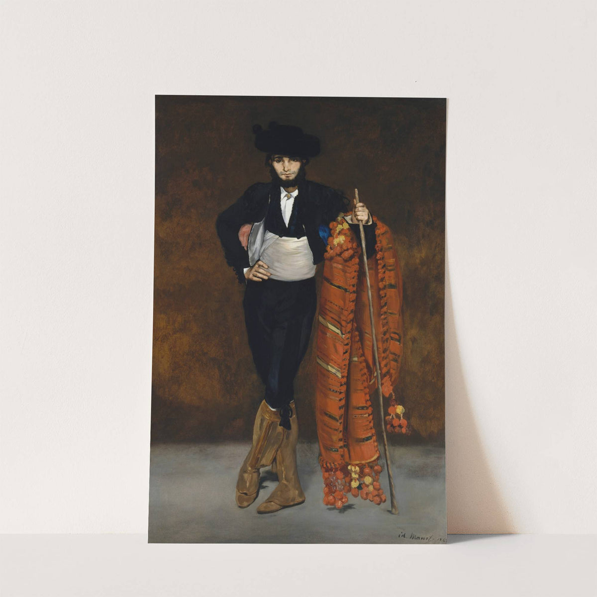 Young Man in the Costume of a Majo (1863) by Édouard Manet