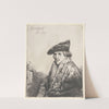 Young Man in Velvet Cap with Books beside Him by Rembrandt van Rijn