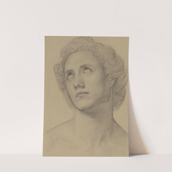 Young man, looking up by Marie Ellenrieder