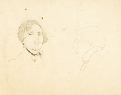 Young Man–Two Views (ca. 1840)