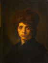 Young Man with a Fur Hat