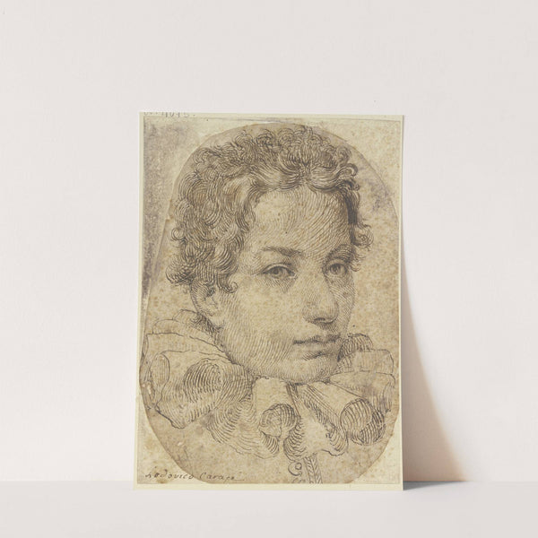 Young man with ruff by Ludovico Carracci