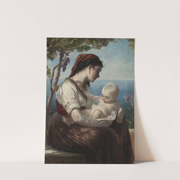 Young Mother and her Child (1880) by Elisabeth Jerichau Baumann