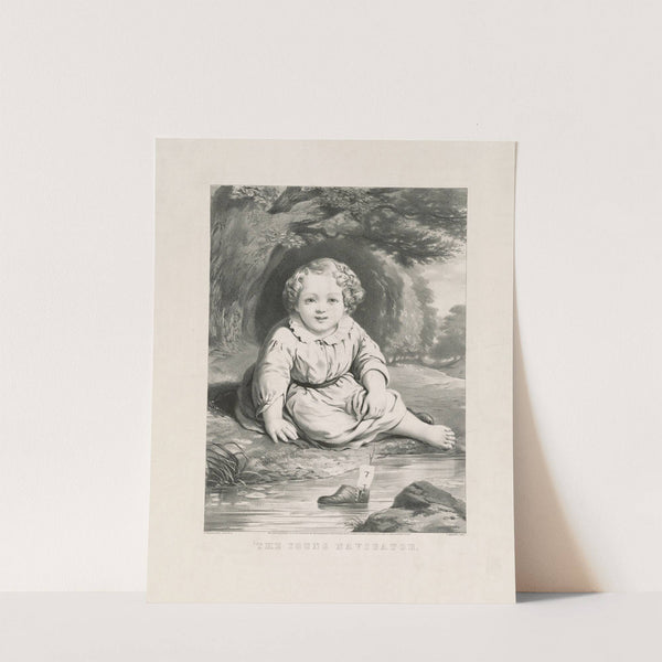 Young navigator (1858) by Currier & Ives.