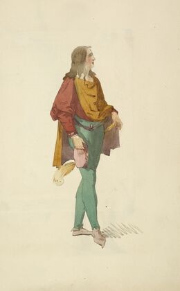 Young page, 1400