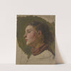 Young woman by Jakob Becker