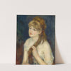 Young Woman Braiding Her Hair by Pierre-Auguste Renoir