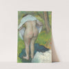 Young Woman Dressing Herself (1885) by Edgar Degas