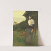 Young Woman in a Garden of Oranges by Pascal-Adolphe-Jean Dagnan-Bouveret