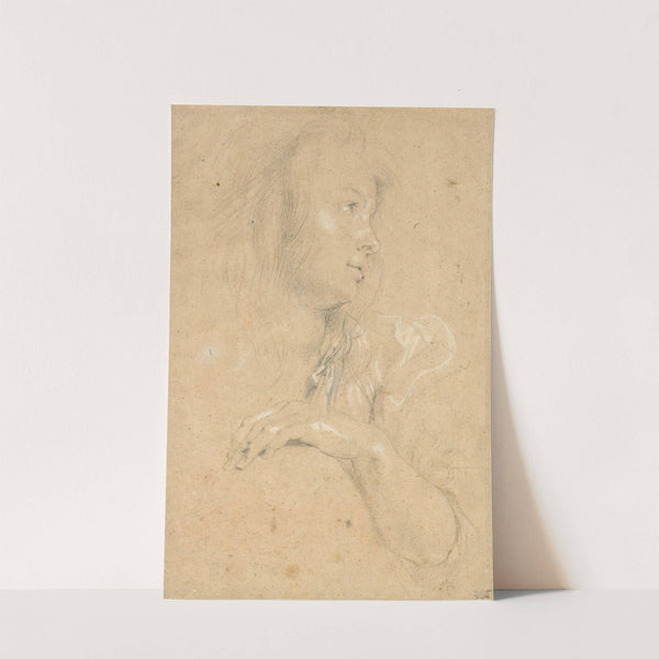 Young Woman in Profile by Peter Paul Rubens