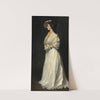 Young Woman in White by Robert Henri