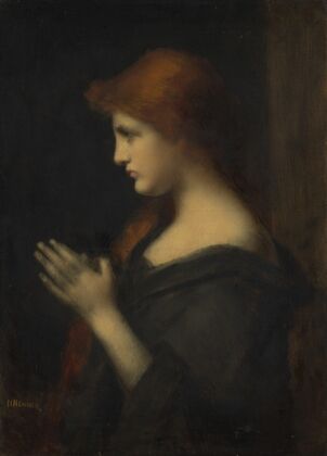 Young Woman Praying