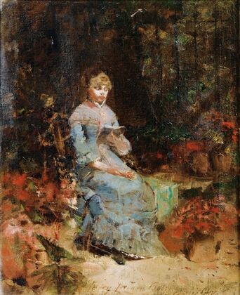 Young Woman Reading