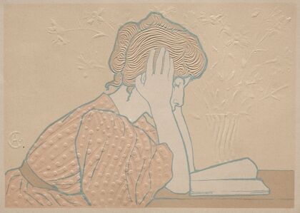 Young Woman Reading (1896)