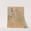 Young Woman Reading Love Letter (A Jealous Friend Learns Her Secret) by Yamato Yoshinobu