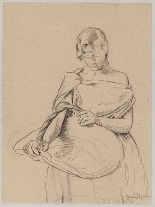 Young Woman with a Basket (1890)