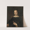 Young Woman with a Carnation by Willem Drost