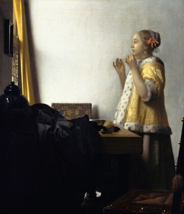Young Woman with a Pearl Necklace