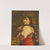 Young woman with a squirrel by Jules Salles-Wagner
