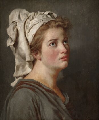 Young Woman with a Turban (c. 1780) — size preview