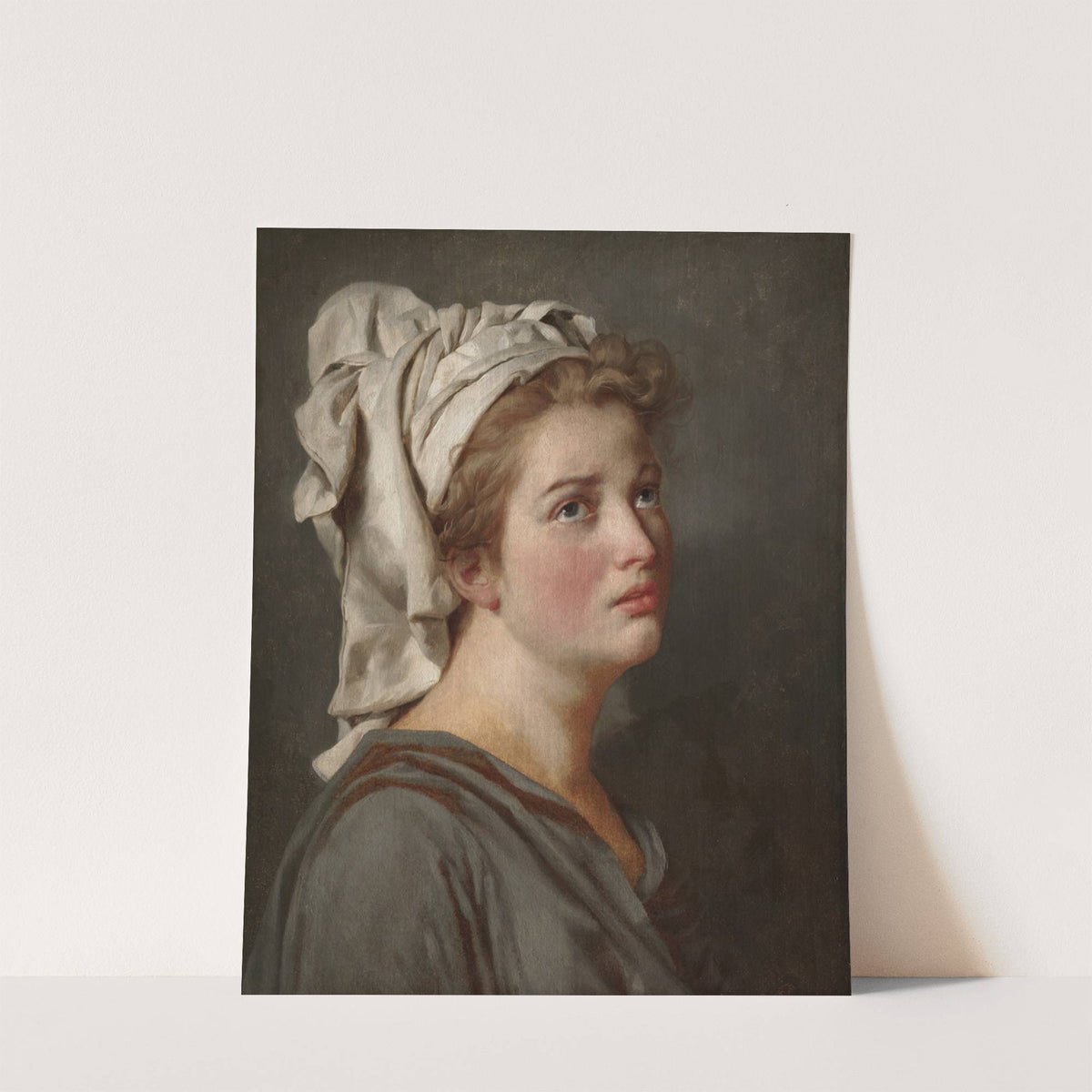 Young Woman with a Turban (c. 1780) by Jacques Louis David