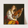 Young Woman With A Violin (Saint Cecilia) (ca. 1612) by Orazio Gentileschi