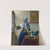 Young Woman with a Water Pitcher by Johannes Vermeer