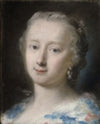 Young Woman with Flowers in her Hair