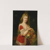 Young Woman With Fruit by Alexander Nyulassy