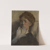Young Woman with Her Hand over Her Mouth (ca. 1875) by Edgar Degas