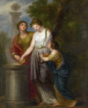 Young Women At A Sacrificial Altar