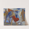 Youngsters with horses by Paul Altherr