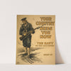 Your country needs you now - The Navy, our first line of defense by Josef Pierre Nuyttens