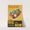 Your Own Vegetables all the Year Round…if You Dig for Victory Now by Norman Wilson