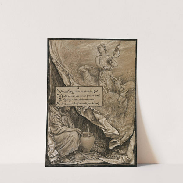 Youth and Age (1883-1884) by Elihu Vedder